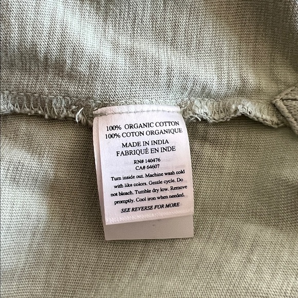 Faherty Women's Sunwashed Polo Mint Green Long Sleeve Organic Cotton Size Large - Picture 12 of 16